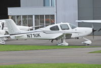 N71UK @ EGBJ - N71UK at Staverton 17.3.17 - by GTF4J2M