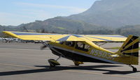 N5503H @ SZP - 1978 Bellanca 8KCAB SUPER DECATHLON, Lycoming AEIO-360 180 Hp, taxi to Rwy 22 - by Doug Robertson