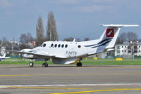 F-HFTV @ EBAW - Beech King Air of Aéro-Sotravia at Antwerp Airport.