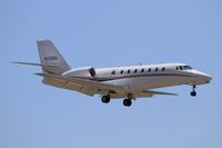 N138BG @ LFML - Cessna 680, Short approach Rwy 31R, Marseille-Provence Airport (LFML-MRS) - by Yves-Q