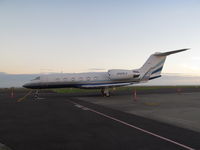 N588LS @ NZAA - nice old bird in the sunset - by magnaman