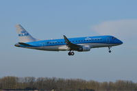 PH-EXM @ EGSH - Landing at Norwich. - by Graham Reeve