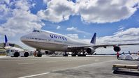 N121UA @ KSFO - SFO 2017 - by Clayton Eddy