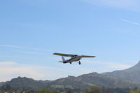 N5443L @ SZP - 1980 Cessna 152, Lycoming O-235 115 Hp, takeoff climb Rwy 22 - by Doug Robertson