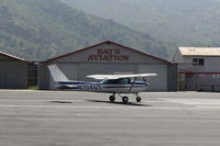 N704UT @ SZP - 1976 Cessna 150M, Continental O-200 100 Hp, takeoff roll Rwy 22 - by Doug Robertson