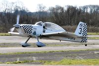 G-EGRV @ EGFH - Resident RV-8, Raven 3 of Team Raven. - by Roger Winser