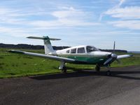 G-BONC @ EGFP - Cherokee Arrow IV, previously N3069K, G-GXYX, seen parked up.