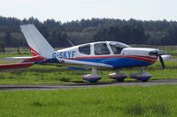 G-SKYF @ EGFP - Tobago, Oxford Airport Oxfordshire based, previously VH-YHG, seen parked up.