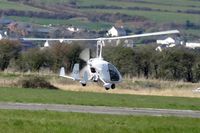 G-PLOP @ EGFP - Orion, Pembrey based, seen departing runway runway 04 for circuits.