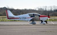 G-CDAI @ EGFH - Visting DR-400. - by Roger Winser