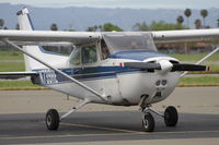 N739HE @ KRHV - Locally-based 1978 Cessna 172N parked on the ramp before start up at Reid Hillview Airport, San Jose, CA. - by Chris Leipelt