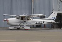 N787LF @ KRHV - Locally-based Cessna 172S on the Tradewinds ramp at Reid Hillview Airport, San Jose, CA. - by Chris Leipelt