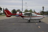 N3CM @ KRHV - Oxbow Investments LLC (Sonora, CA) 1972 Cessna T337G parked on the ramp at Reid Hillview Airport, San Jose, CA. - by Chris Leipelt