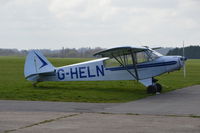G-HELN @ EGLM - Piper L-21B Super Cub at White Waltham. - by moxy