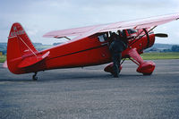 N42429 @ LSZG - A rare plane parked at Grenchen - by sparrow9