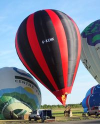 G-KENK @ LFJY - One of the ballons in the world record launch - by Keith Sowter