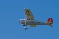 HB-COR @ LSGE - Just after take-off from Ecuvillens, RIO 2011 - by sparrow9