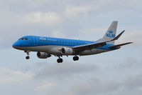 PH-EXK @ EGSH - Landing at Norwich. - by Graham Reeve