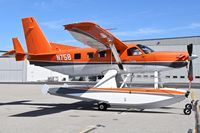 N758 @ KBOI - Parked for maintenance.  U. S. Dept. of the Interior, Fish & Wildlife Service.