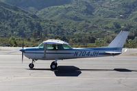 N704JH @ SZP - 1976 Cessna 150M, Continental O-200 100 Hp, taxi - by Doug Robertson