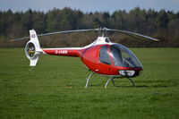 G-JAMM @ EGTB - Guimbal Cabri G2 at Wycombe Air Park. Sadly on the 17th November 2017 this helicopter collided with Cessna 152 G-WACG near Aylesbury resulting in four fatalities. - by moxy