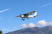 N704JH @ SZP - 1976 Cessna 150M, Continental O-200 100 Hp, on final Rwy 22 - by Doug Robertson
