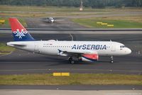 YU-APF @ EDDL - Airbus A319-132 - JU JAT Air Serbia - 3317 - YU-APF - 27.07.2016 - DUS - by Ralf Winter