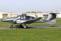 OE-FKA @ EBKT - Taxiing to rwy 06.