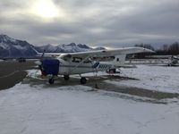 N8581U @ PAAQ - N8581U at PAAQ in front of Fly Around Alaska Palmer, AK hangar - by Caleb Noble