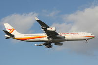 PZ-TCR @ LMML - A340 PZ-TCR Surinam Airways - by Raymond Zammit