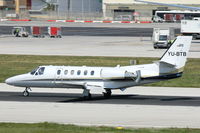 YU-BTB @ LMML - Cessna 550 Citation Bravo YU-BTB - by Raymond Zammit