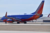 N490WN @ KBOI - Landing roll out on RWY 10L. - by Gerald Howard