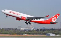 D-ALPA @ EDDL - Air Berlin A332 lifting-off. - by FerryPNL