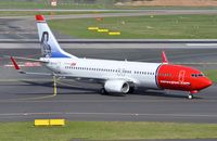 EI-FJZ @ EDDL - Norwegian B738 arrived from BCN - by FerryPNL