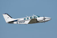 2-PROP @ EGJB - Departing Guernsey - by alanh