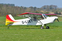 G-LUEY @ X3CX - Just landed at Northrepps.