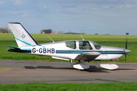 G-GBHB @ EGSH - Leaving Norwich. - by keithnewsome