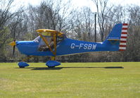 G-FSBW @ EGHP - Aeropro Eurofox 912S(1) at Popham. - by moxy