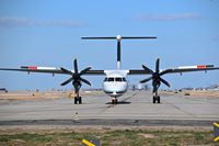 N448QX @ KBOI - Taxiing on Alpha. - by Gerald Howard
