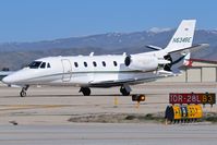 N634BE @ KBOI - Turning off RWY 28L for south GA ramp. - by Gerald Howard