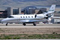 N634BE @ KBOI - Landing roll out on RWY 28L. - by Gerald Howard