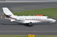 CS-LTA @ EDDL - Netjets Ce680A - by FerryPNL