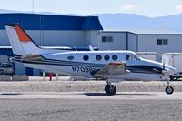 N7086V @ KBOI - Taxiing out from the NIFC ramp. - by Gerald Howard