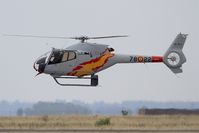 HE25-3 @ LFMI - Spanish ASPA Team Eurocopter EC-120B Colibri, On display, Istres-Le Tubé Air Base 125 (LFMI-QIE) open day 2016 - by Yves-Q
