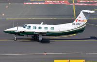 OK-OKV @ EDDL - PA42 taxying to GAT in DUS - by FerryPNL