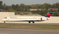N963DN @ KATL - MD-90-30 - by Mark Pasqualino