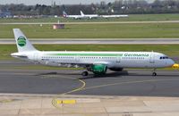 D-ASTP @ EDDL - Germania A321 taxying - by FerryPNL