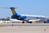 N875GA @ KBOI - Landing roll out on RWY 28R. - by Gerald Howard