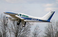 N310LG @ 47N - Having just take off, this sleek 1966 Cessna 310 tucks in her long legs. - by Daniel L. Berek