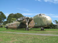 NZ5911 @ NZAR - now wings have been removed too prior to export back to UK - by magnaman